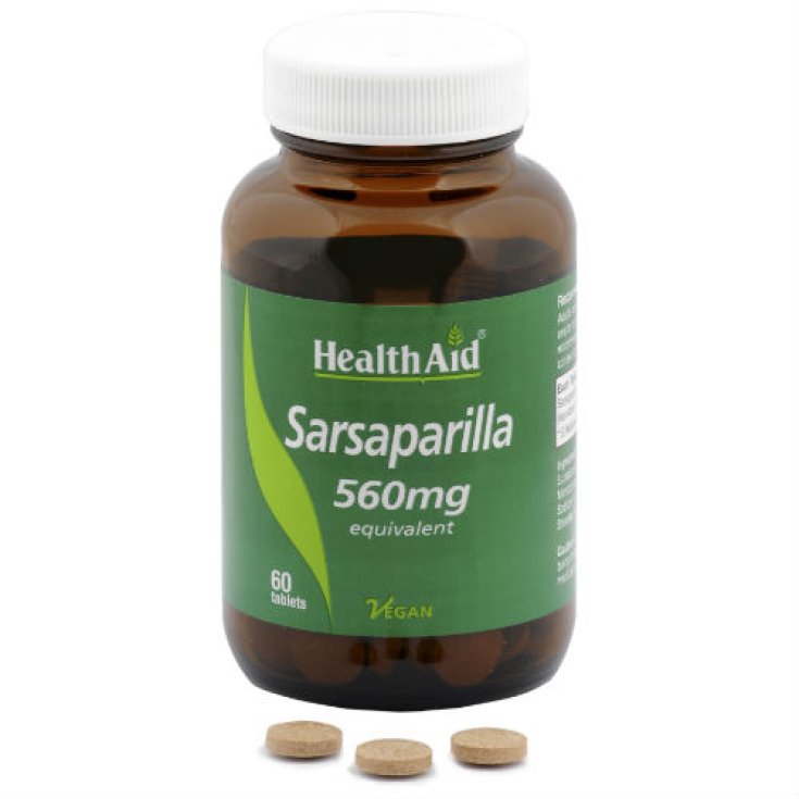 Healthaid Sarsaparilla Nahrungsergänzungsmittel 60 Tabletten