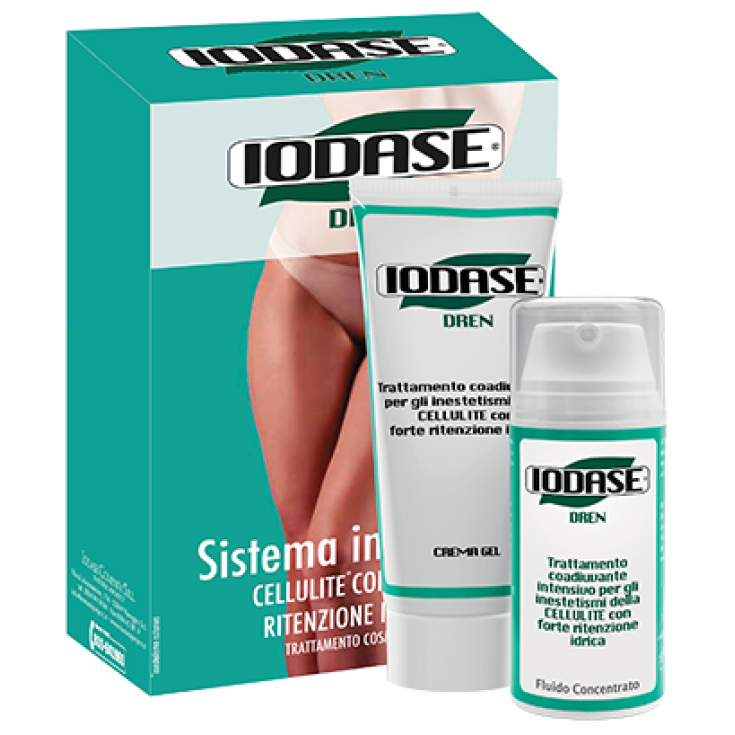 Jodase Dren Crema Duo Pack Creme 200 ml + konzentrierte Flüssigkeit 100 ml