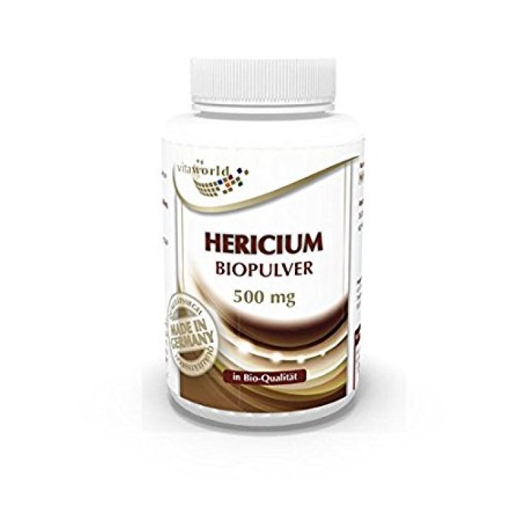 Hericium Bio-Pulver Nahrungsergänzungsmittel 120 Kapseln