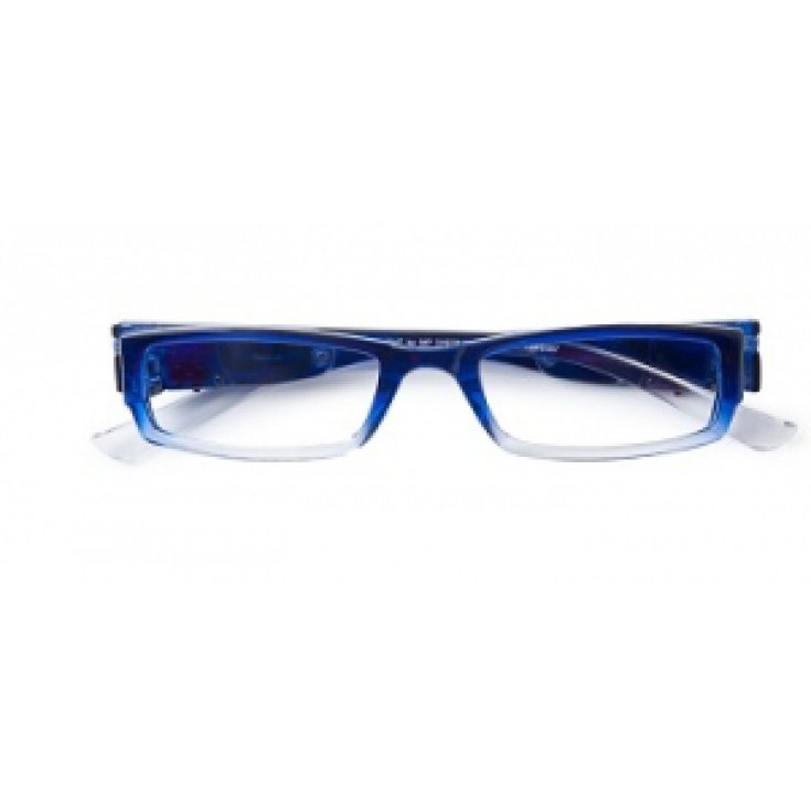 Twins Optical Moonlight Led vormontierte Brille blaue Farbe +2,5 Dioptrien