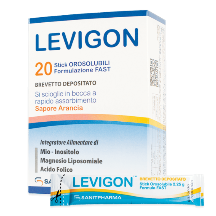 SanitPharma Levigon Nahrungsergänzungsmittel 20 Beutel zum Schmelzen