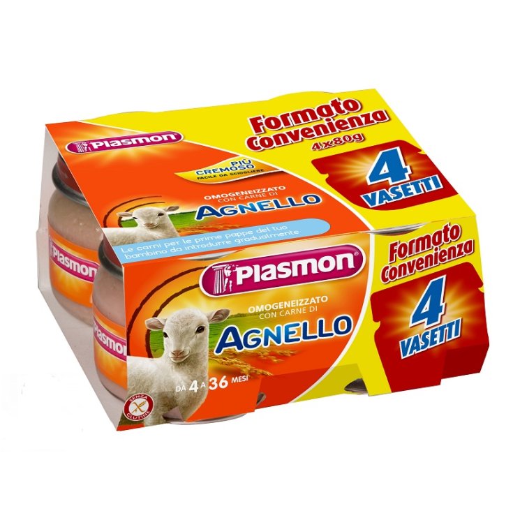 Plasmon Homogenisiertes Lammfleisch 4x80g