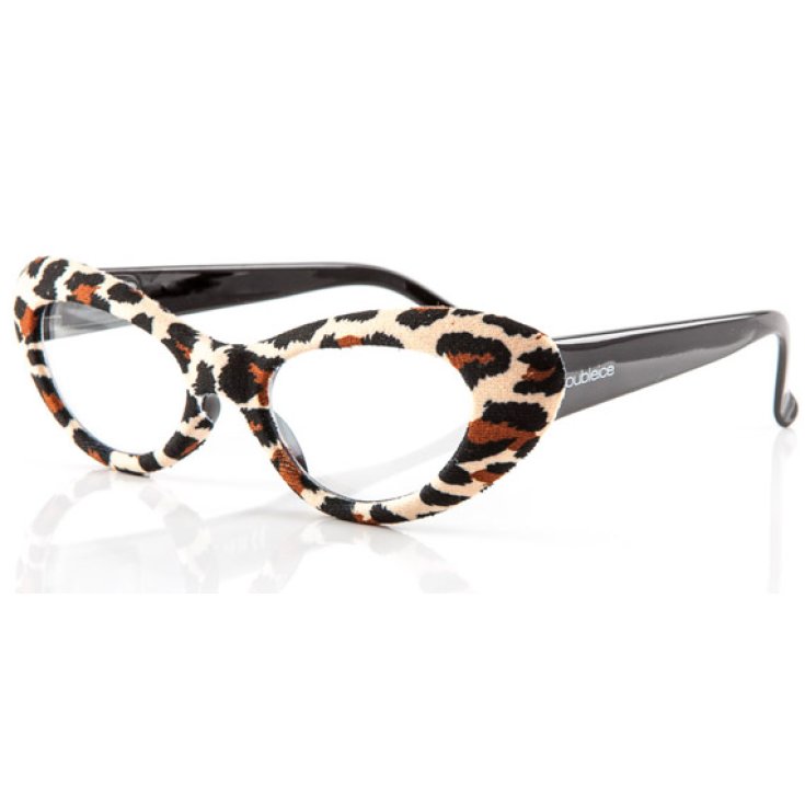 Doubleice Leopard Safari-Brille +1,00 Dioptrien