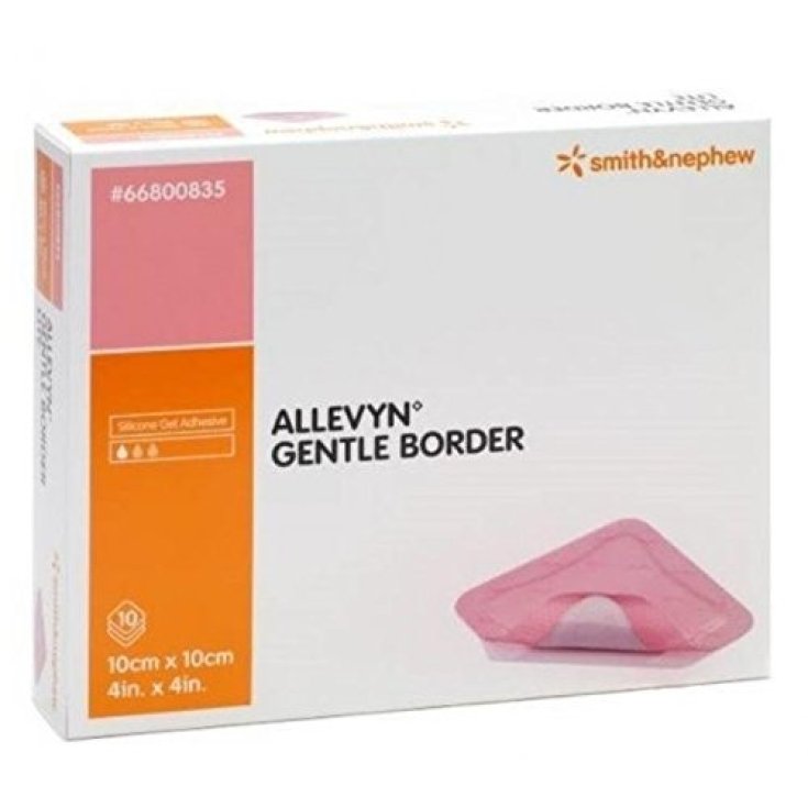 Pharmaidea Allevyn Gentle Border Patches 10x10 10 Stück