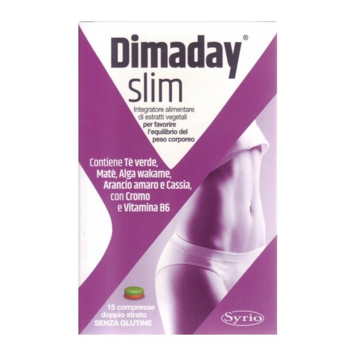 Syrio Dimaday Slim Nahrungsergänzungsmittel 15 Tabletten