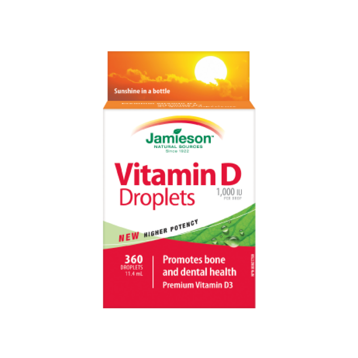 Jamíeson Vitamin D Tropfen Nahrungsergänzungsmittel 11,4 ml