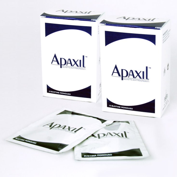 Apaxil Antitranspirant Wipes 10 Einwegbeutel