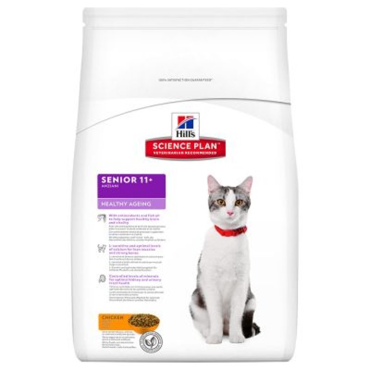 Hill's Science Plan Feline Senior 11+ Gesundes Altern mit Huhn 2kg