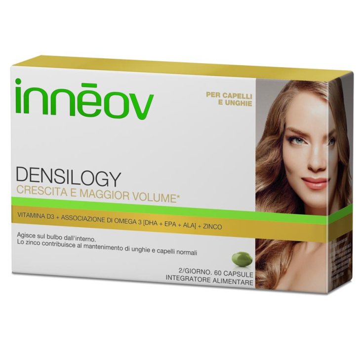 Inneov Densilogy Nahrungsergänzungsmittel für Haare und Nägel 60 Kapseln
