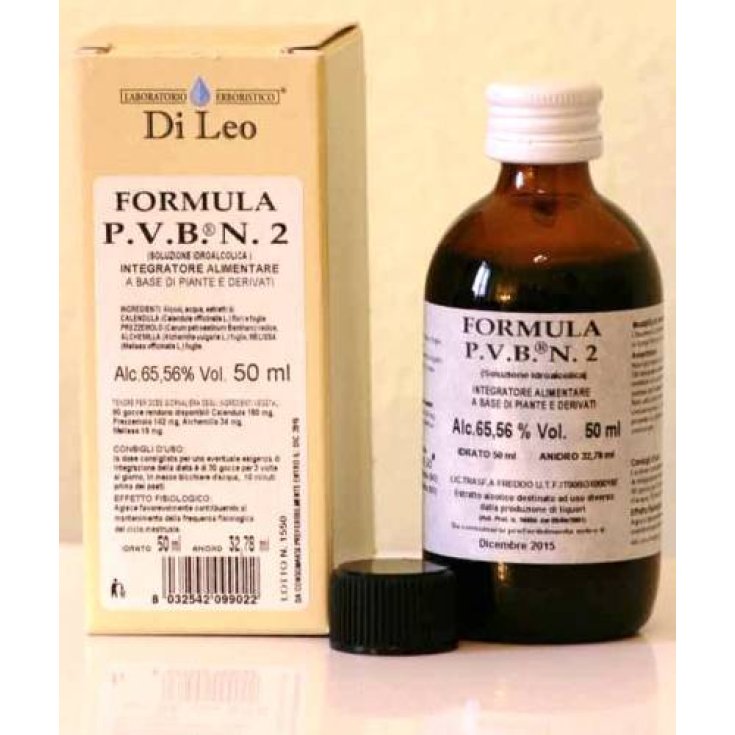 Laboratorio Erboristico Di Leo Formula PVBN2 Nahrungsergänzungsmittel 50ml