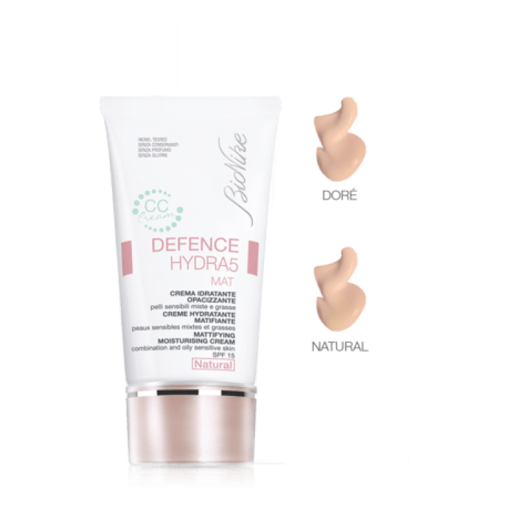 BioNike Defense Hydra5 Mat CC Cream Spf15 Doré-Farbton 40 ml