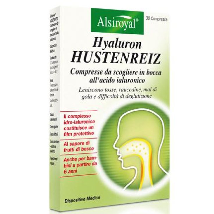 Hyaluron Husten & Hals 30 Tabletten