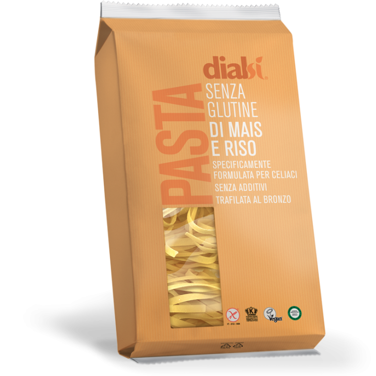 Dialsì® Glutenfreie Tagliatelle aus Mais und Reis im Format 250 g