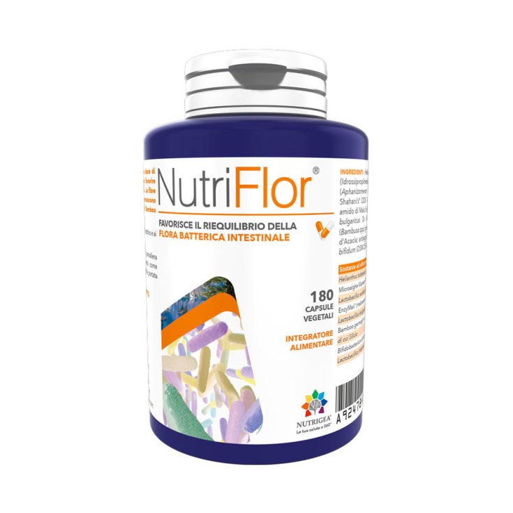 Nutrigea® NutriFlor® Nahrungsergänzungsmittel 180 pflanzliche Kapseln