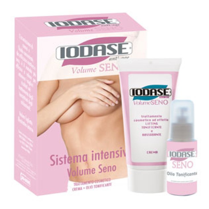 Iodase Breast Volume Intensive Toning System Cream Kit + Toning Oil