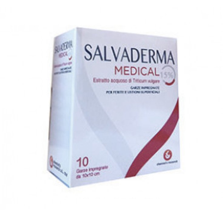 Salvaderma Medical 15% + 1% 10 Imprägniergaze