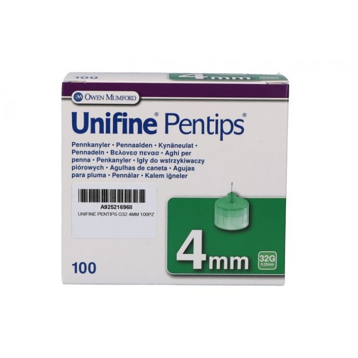 Unifine Pentips Nadel G32 4mm 100 Stück