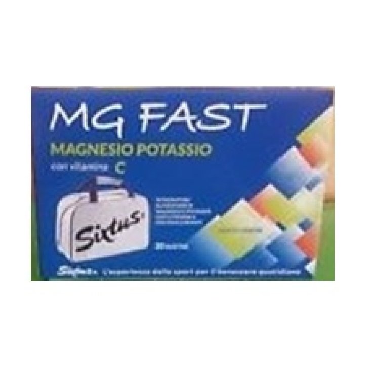 MG Fast Magnesium Kalium Nahrungsergänzungsmittel 20 Beutel