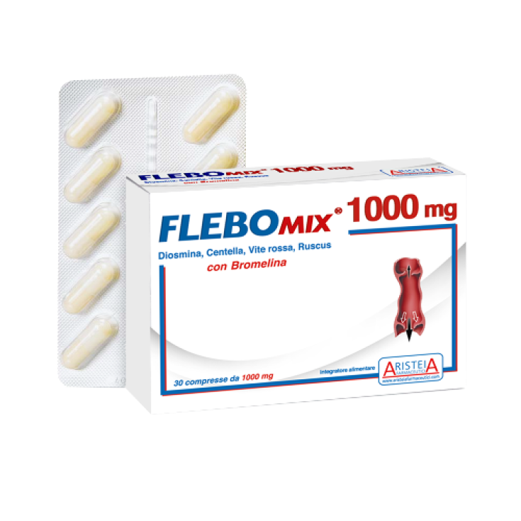 Aristeia Flebomix 1000 mg Nahrungsergänzungsmittel 30 Tabletten