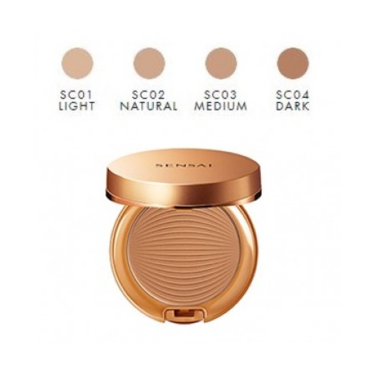 Kanebo Sensai Silky Bronze Compact Foundation Sc03 Medium 8,5g