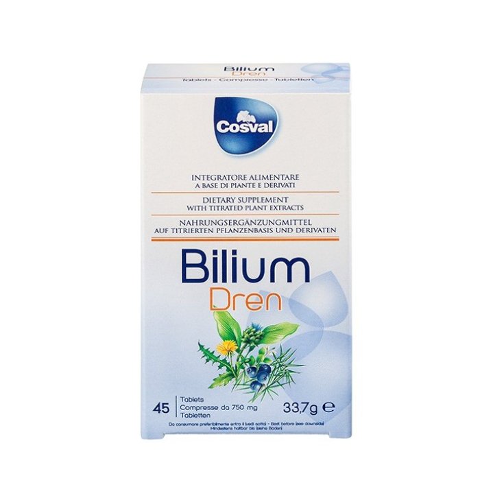 Bilium Dren Nahrungsergänzungsmittel 45 Kapseln