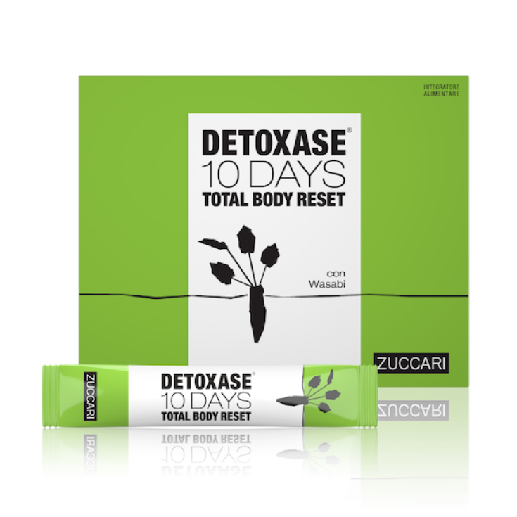 Zuccari Detoxase 10 Days Total Body Reset Nahrungsergänzungsmittel 10 Stück