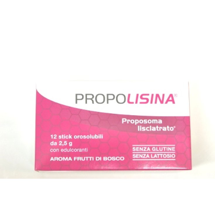 Propolisina Frutti Di Bosco Nahrungsergänzungsmittel 12 Schmelzlösliche Sticks