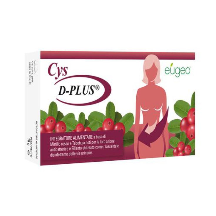 Eugeo Cys D-Plus Nahrungsergänzungsmittel 15 Tabletten