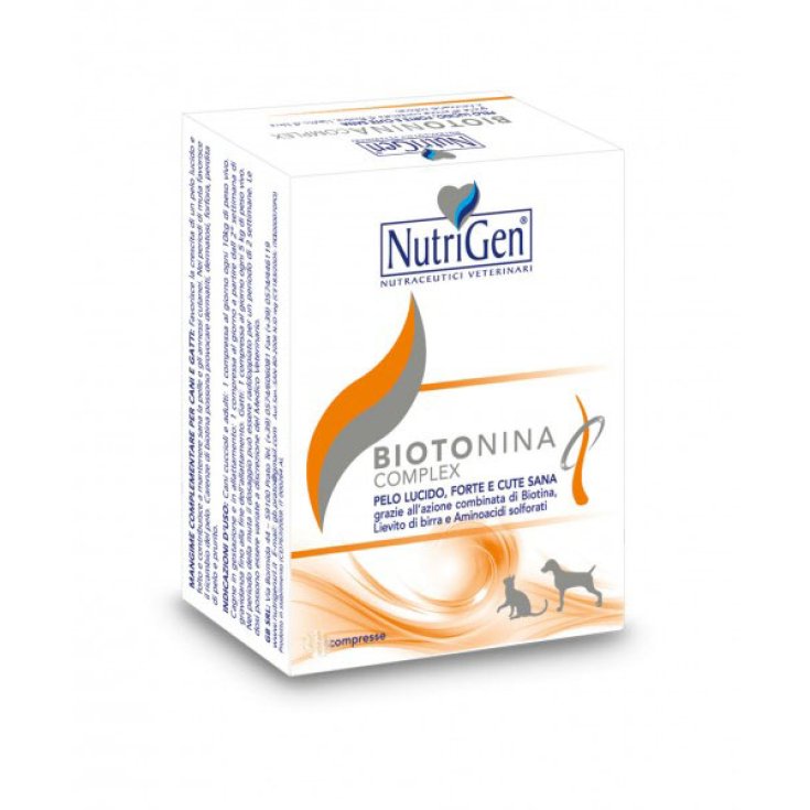 NutriGen Biotonin Complex Nahrungsergänzungsmittel für Tiere 60 Tabletten