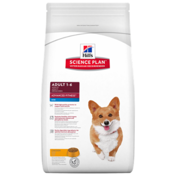 Hill's Science Plan Advanced Fitness Canine Adult Mini Size mit Huhn 2,5kg