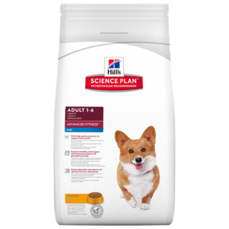 Hill's Science Plan Canine Adult Advanced Fitness Mini Size mit Huhn 7kg