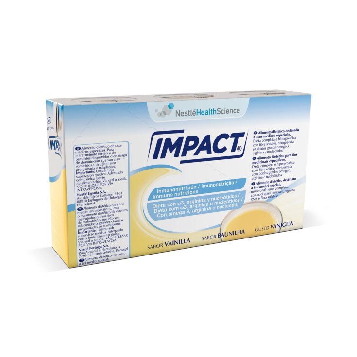 Nestlé Health Science Impact Oral Vanilla Immunnutrition Formula trinkfertig 3x237ml