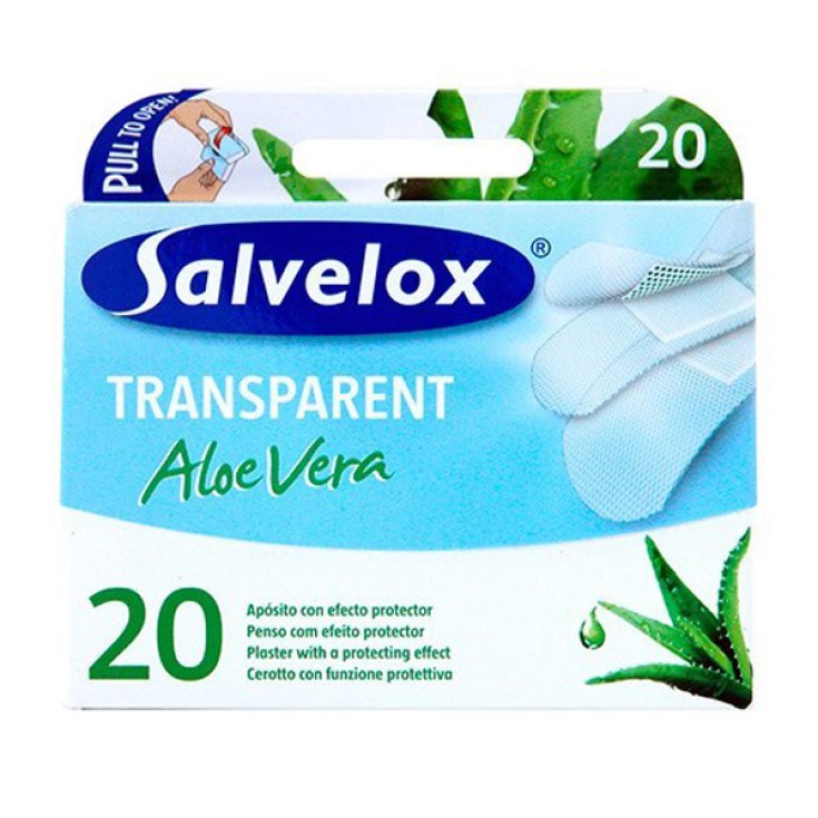 SALVELOX TRANSPARENT MIT ALOE 20 P