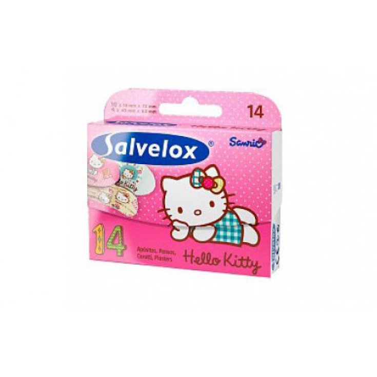 Salvelos Hello Kitty Aufnäher für Kinder 14 Einheiten