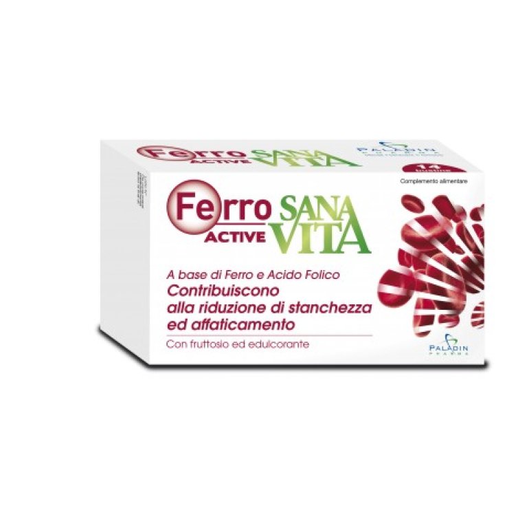 Sanavita Ferro Active Nahrungsergänzungsmittel 14 Sachets