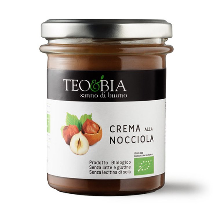 Teo & Bia Haselnusscreme Bio-Produkt 212g