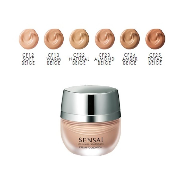 Sensai Cellular Performance Cream Foundation CF12 Soft Beige 30ml