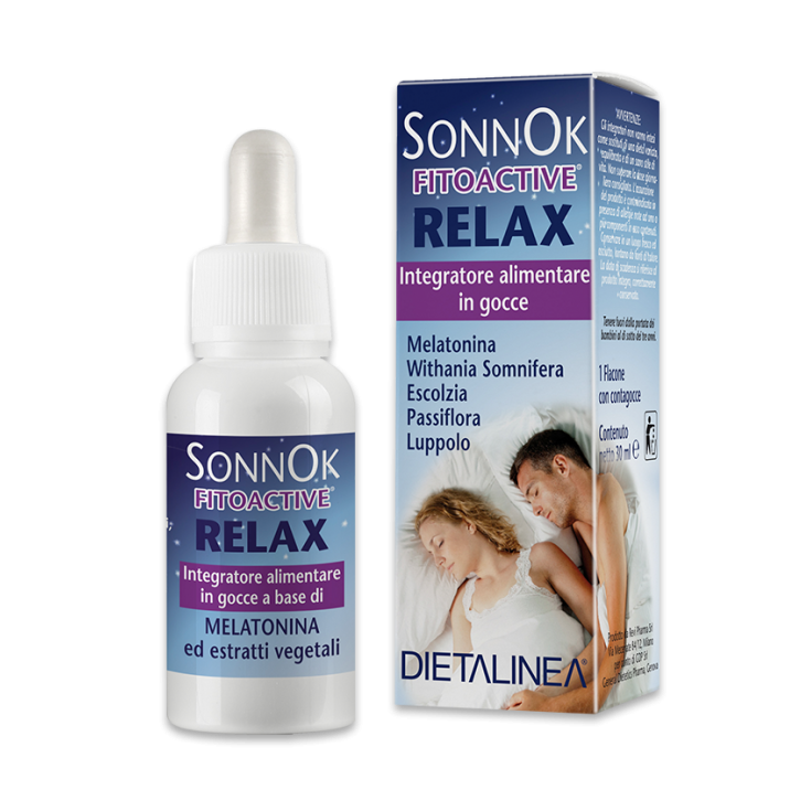 Dietalinea Sonnok Fitoactive Relax Nahrungsergänzungsmittel in Tropfen 30ml