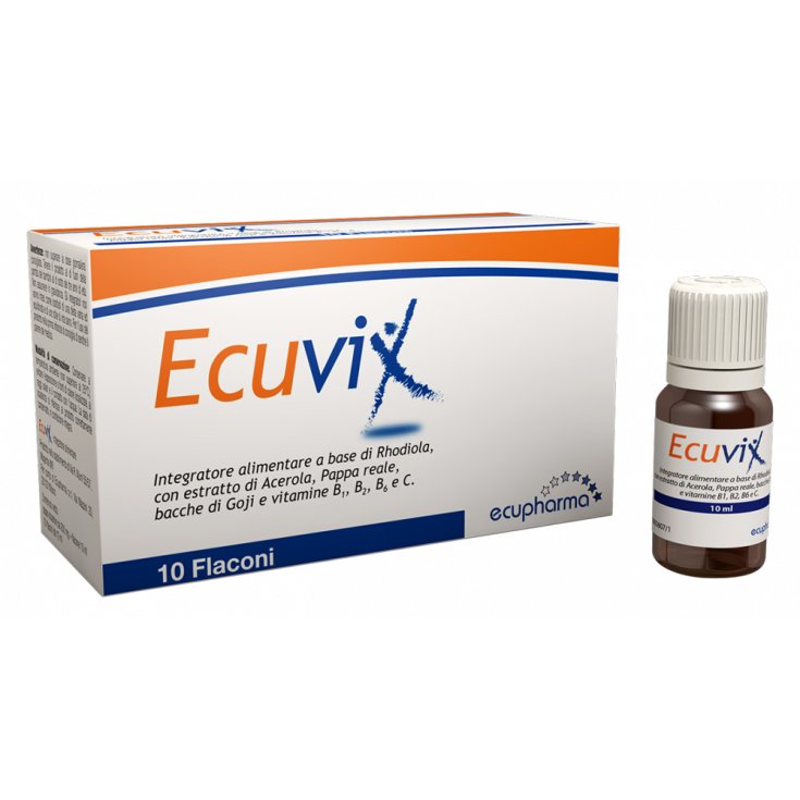 Ecupharma Ecuvix Nahrungsergänzungsmittel 10 Flaschen à 10 ml