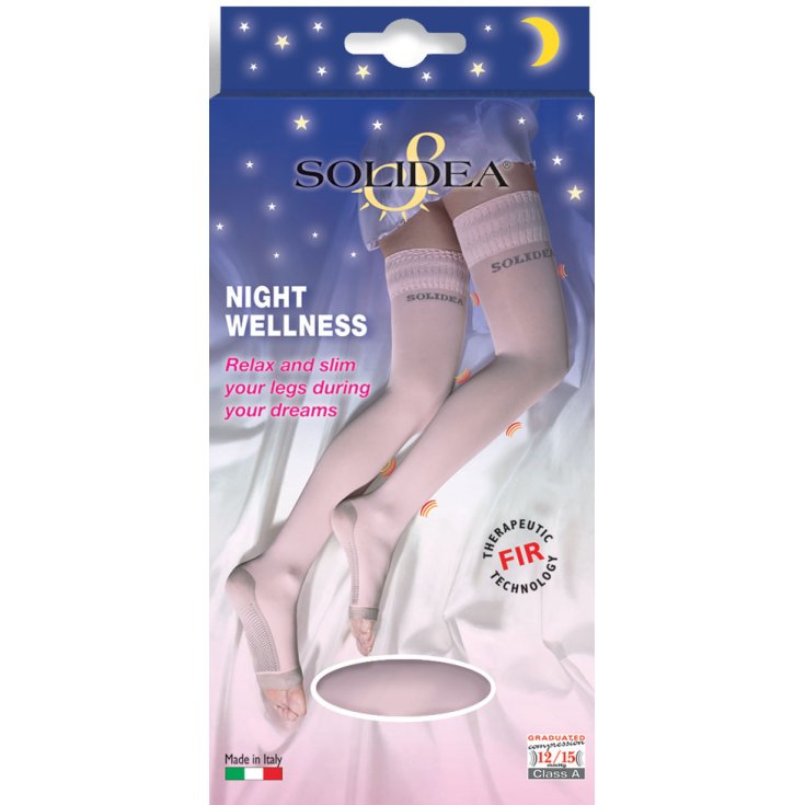 Solidea Night Wellness Socken Farbe Schwarz Größe 3-ML