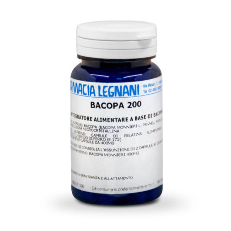 Bacopa 200 Nahrungsergänzungsmittel 60 Kapseln