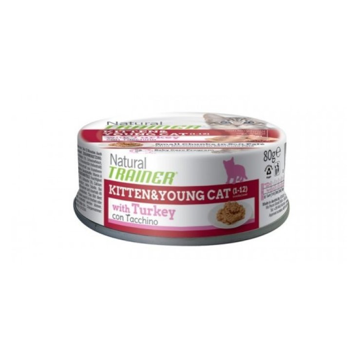 Trainer Natural Kitten & Young Patè für Katzen 80g