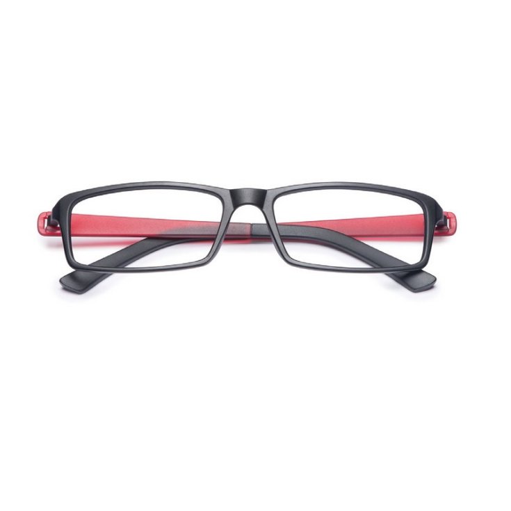 Twins Optical Silver Light Lesebrille Schwarz / Rot Dioptrie +1,00