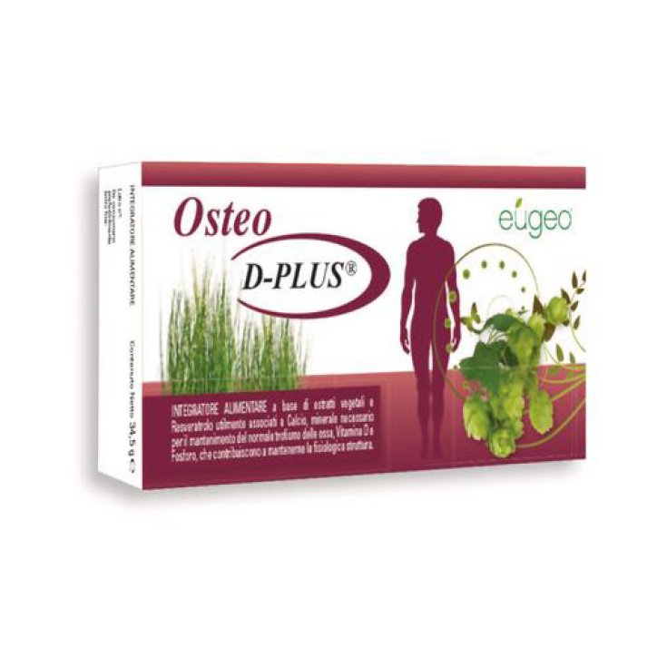 Eugeo Osteo D-Plus Nahrungsergänzungsmittel 30 Tabletten