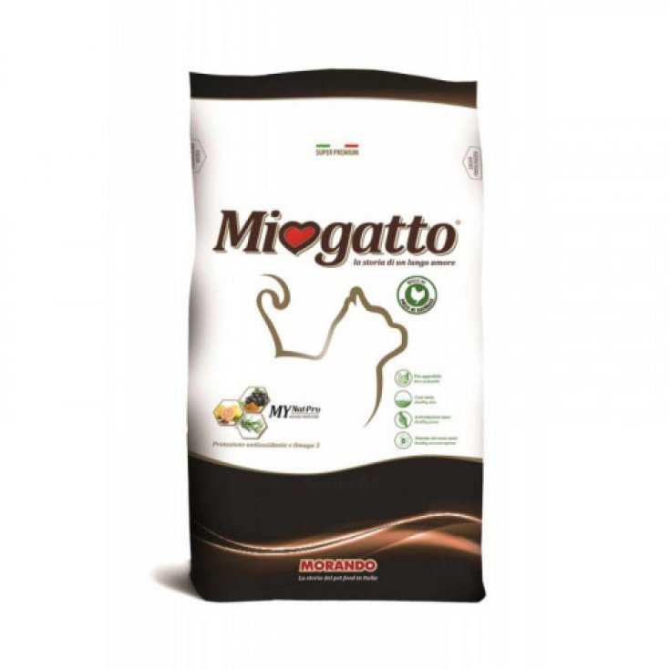 Morando Miogatto Dry Adult 0,3 Kalbs- und Gerstenkroketten 400g
