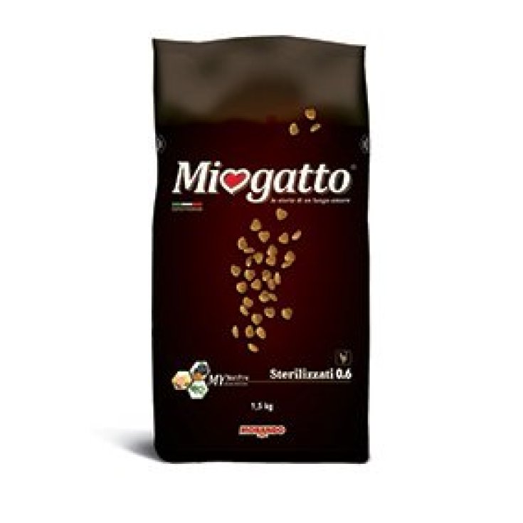 Morando Miogatto Sterilisierte 0,6 Chicken Crunchies 1,5kg