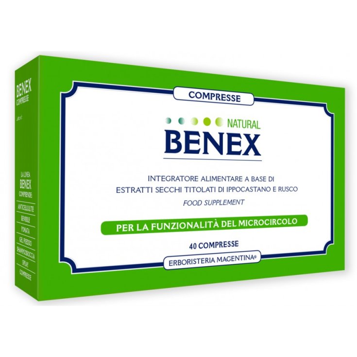 Herbalist Magentina Benex Nahrungsergänzungsmittel 40 Tabletten