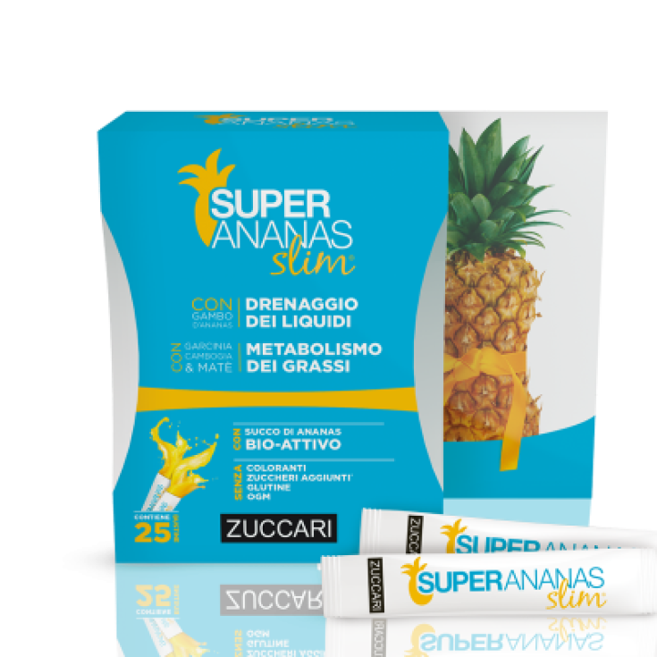 Zuccari Super Ananas Slim mit Ananasstiel 25x10ml
