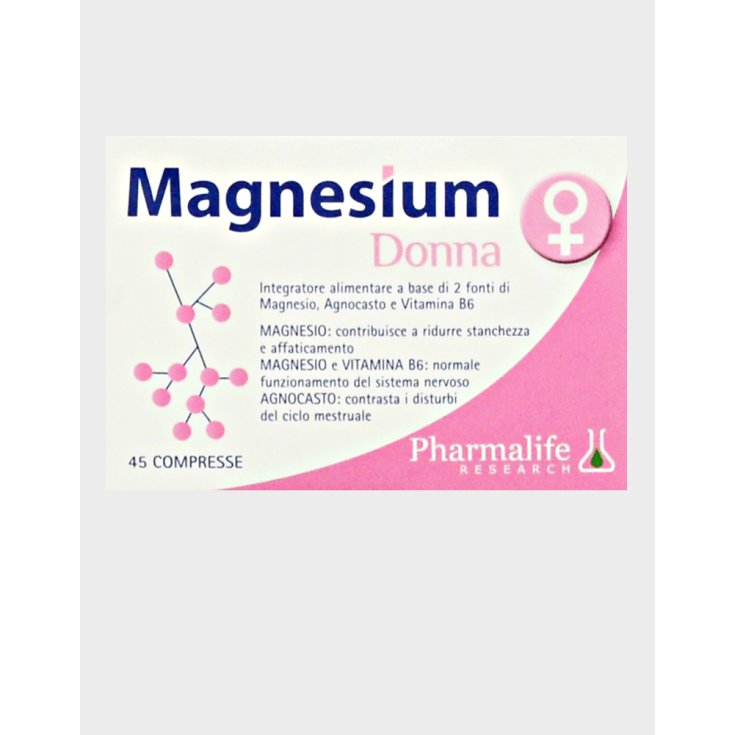 Pharmalife Magnesium Woman Nahrungsergänzungsmittel 45 Tabletten