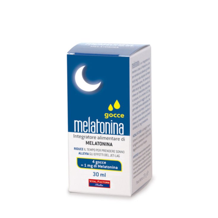 Farmaderbe Melatonin Tropfen Nahrungsergänzungsmittel 30ml